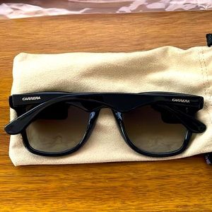 Black Carrera sunglasses with grey tint